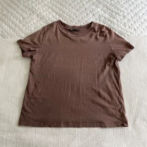 Zara cropped tee